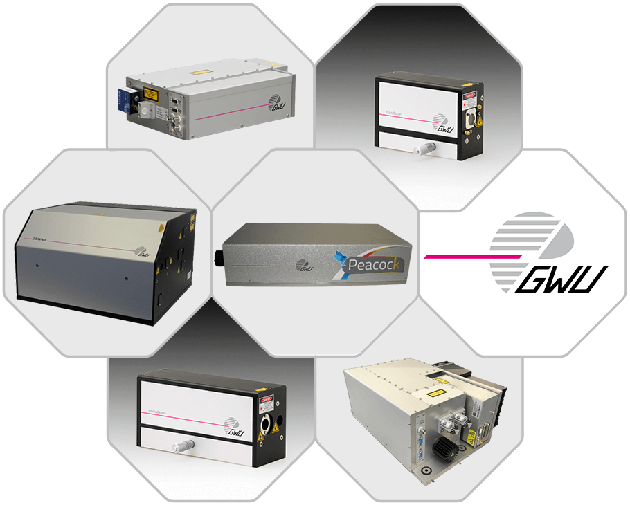 Images collage with Tunable Nanosecond Lasers 